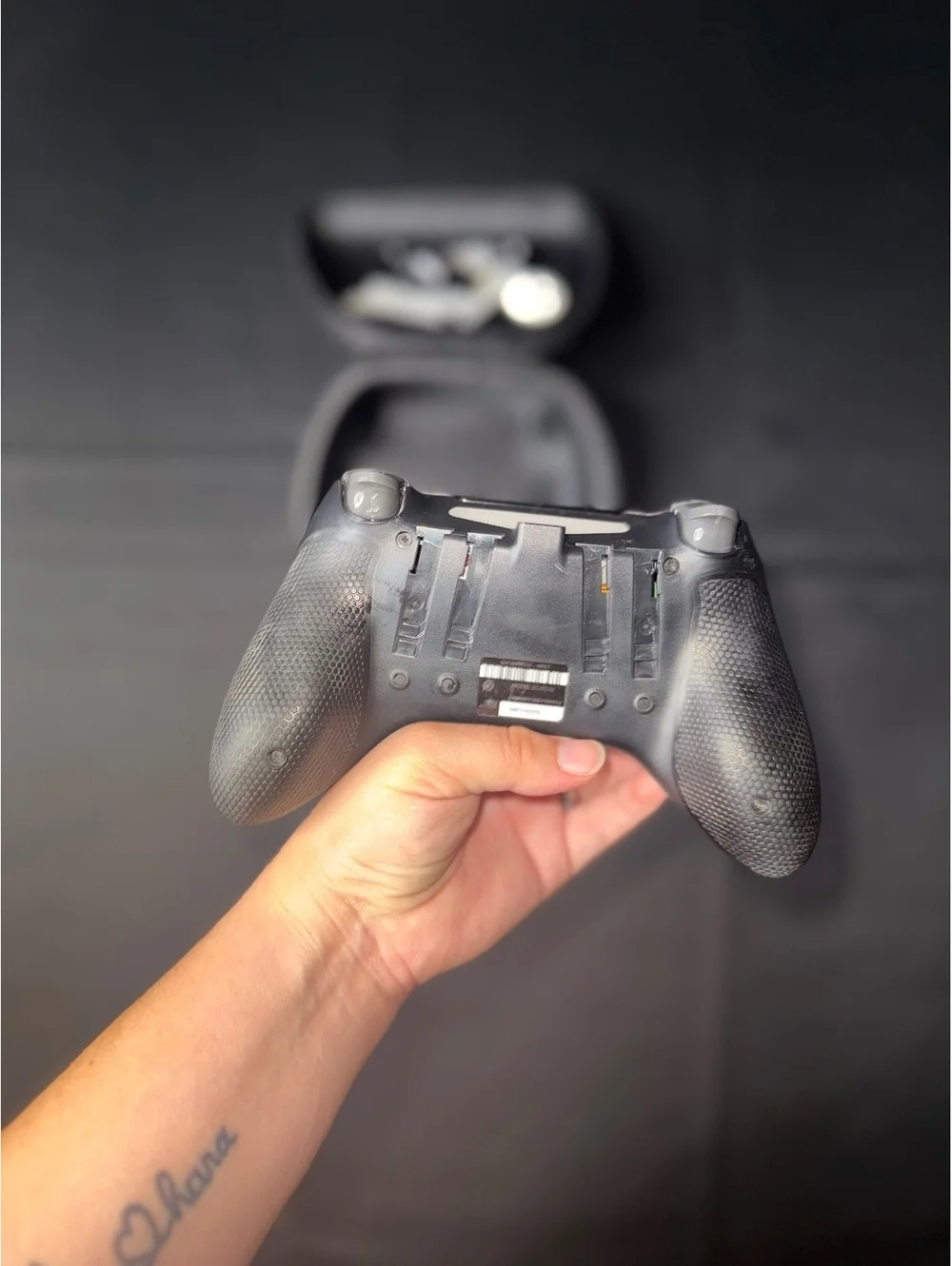 Scuf Impact Custom PS4 Controller Green and Beige